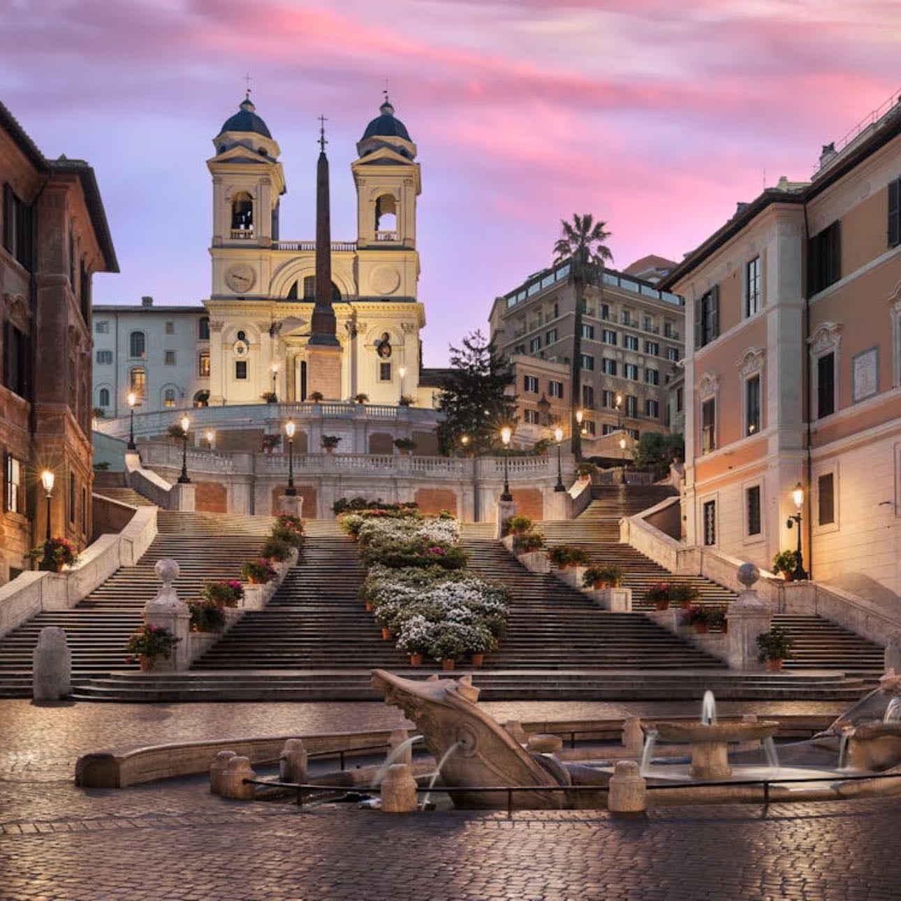 Piazza di Spagna - Trinità dei monti