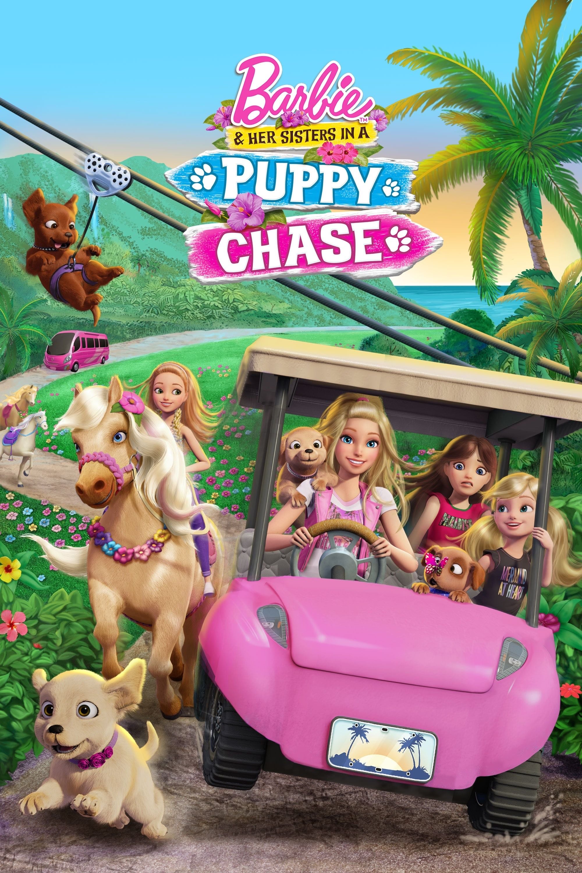 Barbie & Her Sisters in a Puppy Chase - Ken Cunningham · 2016