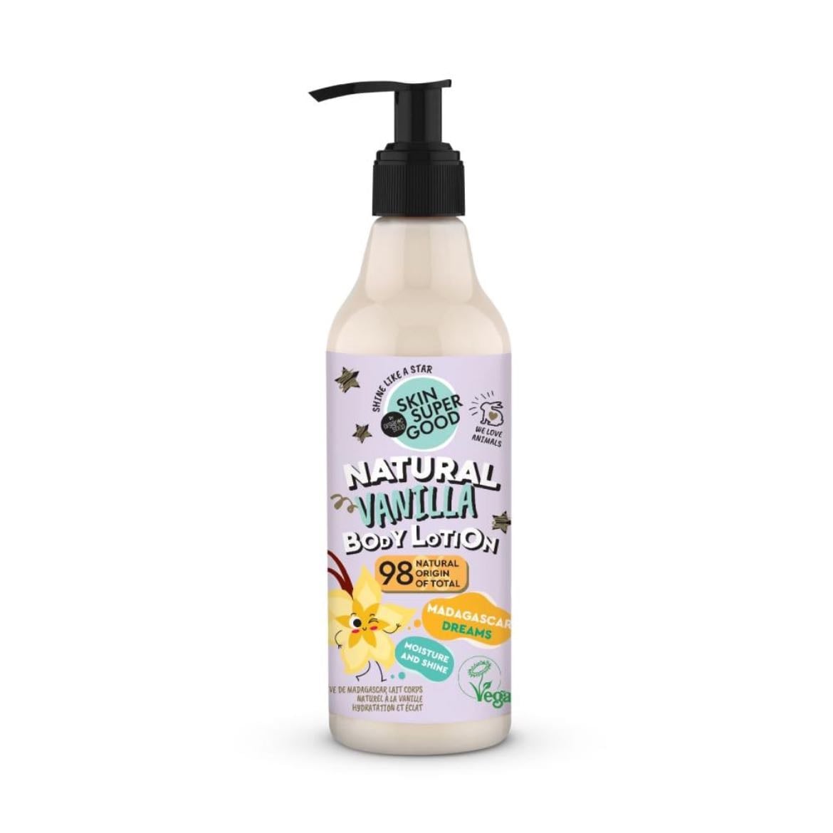 natural shop vanilla lotion
