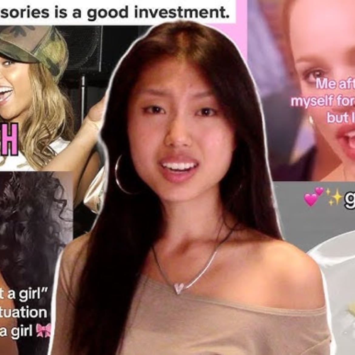 the girl tiktok trend takeover - YouTube-not even emily
