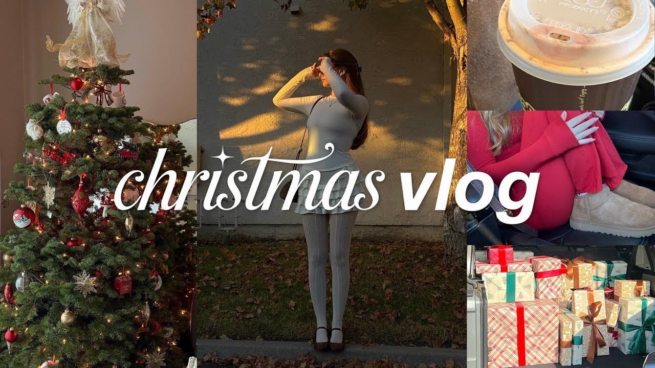 THE ULTIMATE CHRISTMAS VLOG🎄☕️✨🛍️ | shopping, haul, decorating, apartment tour, baking - YouTube
