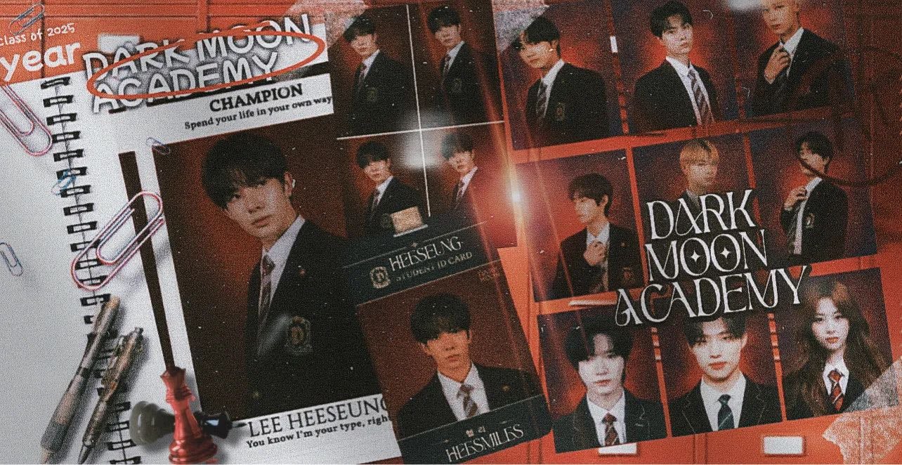 ★ dark moon academy — heesmiles - vampire!hyungline x doll reader