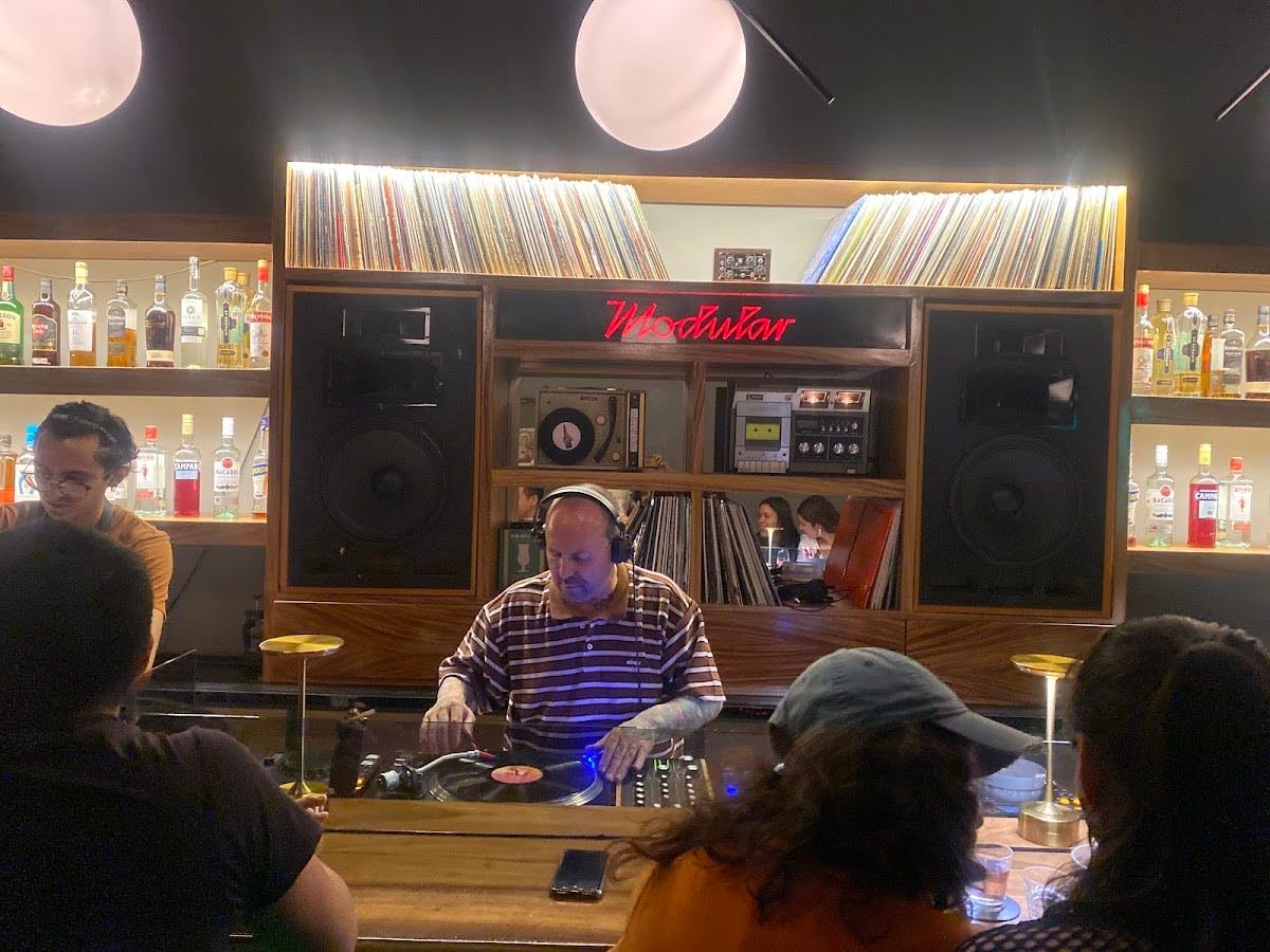 Modular Cocktail & Record Bar