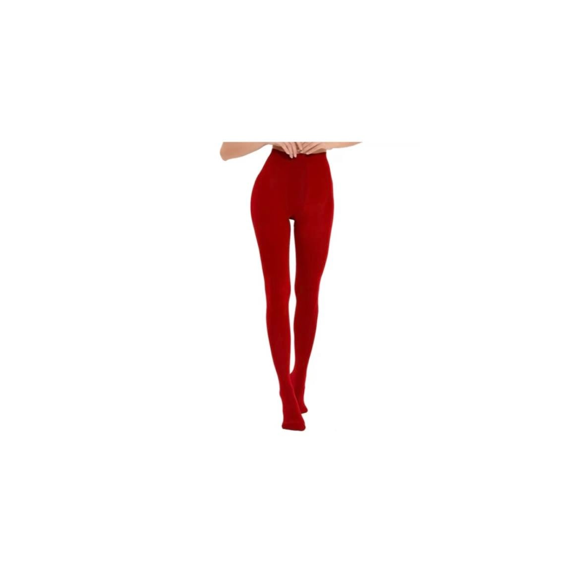 Pantymedias rojas opacas