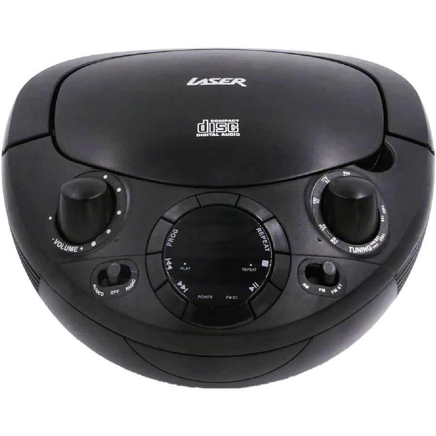 Laser CD Player Boombox | BIG W - $29 - BIG W