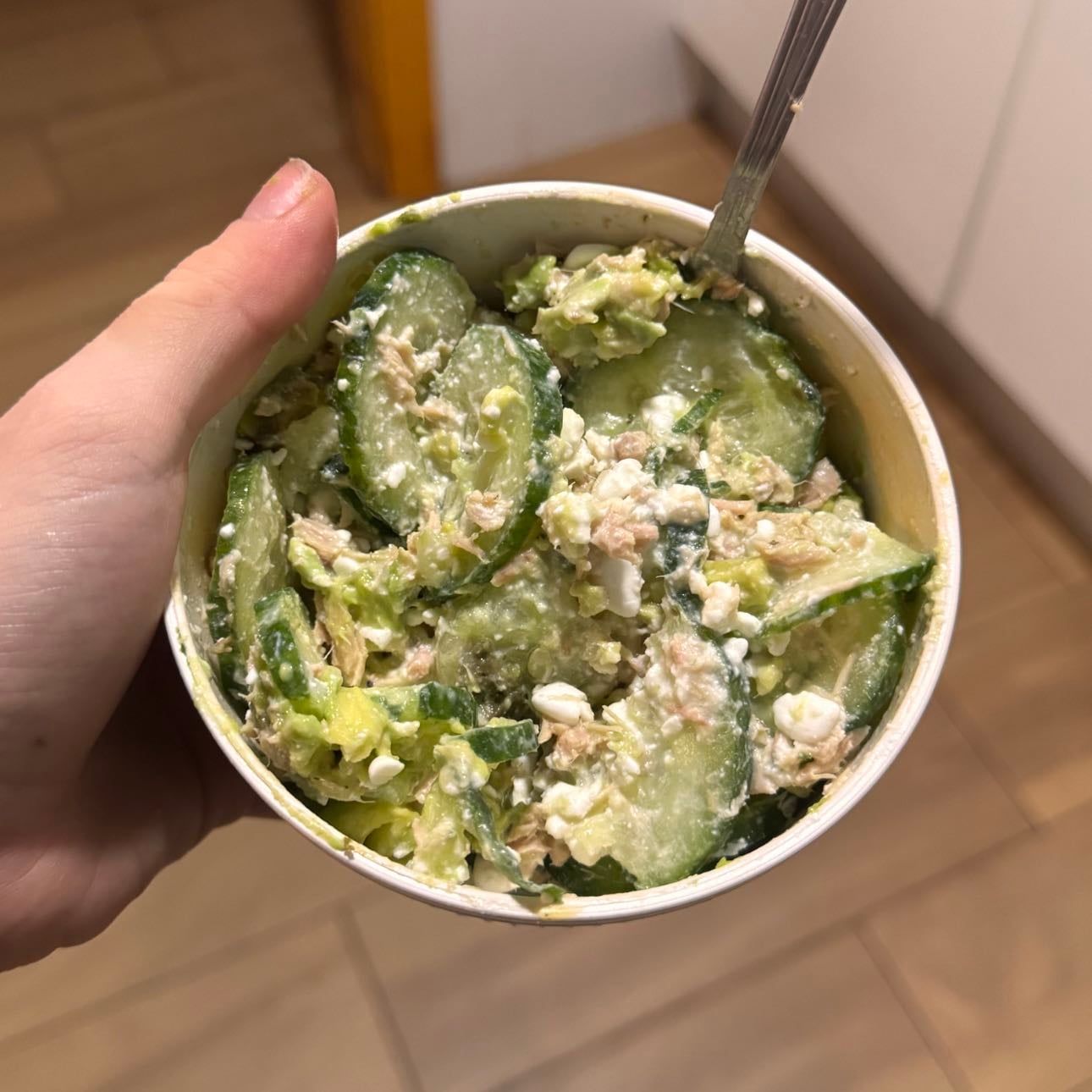 Cucumber & Tuna Salad - 292 kcal 25g Protein