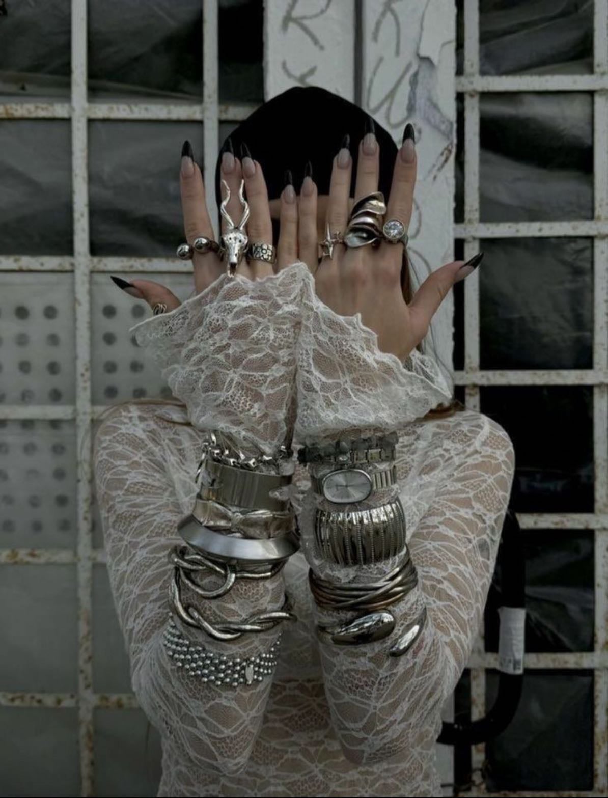 more silver jewelry