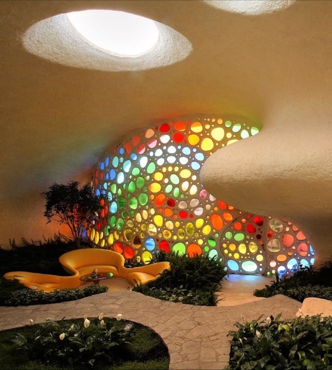 Architectural Digest|| Javier senoisiain underground home