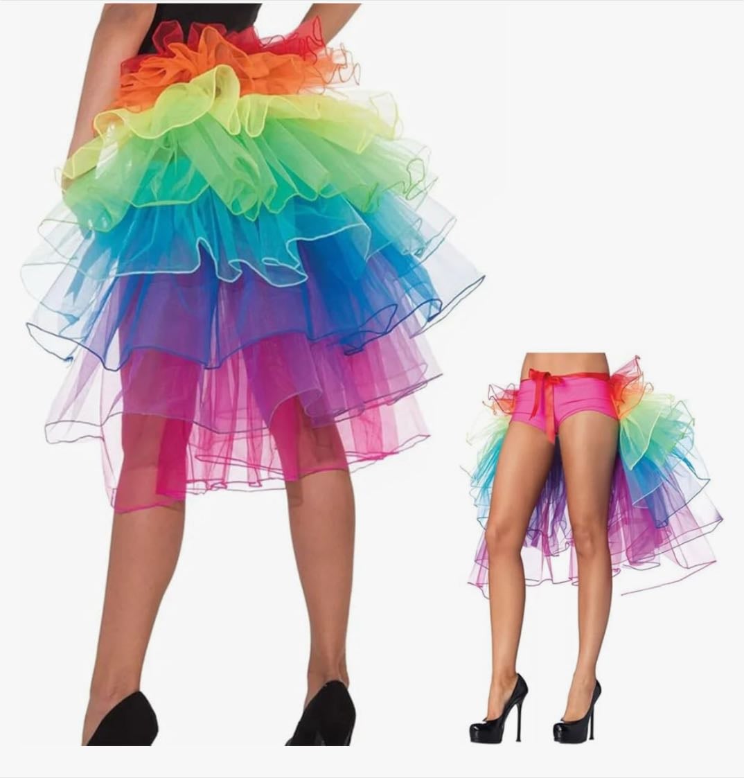 Rainbow… whatever this back thingy is - Idk wut ts is I think it’s kinda like a dress or smth