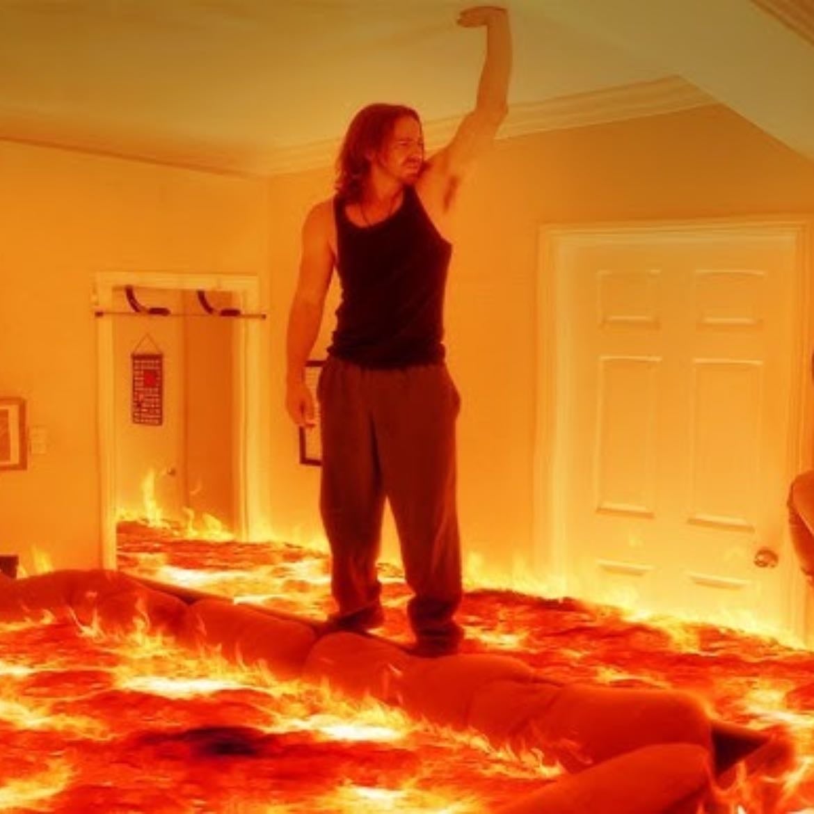 The floor is lava