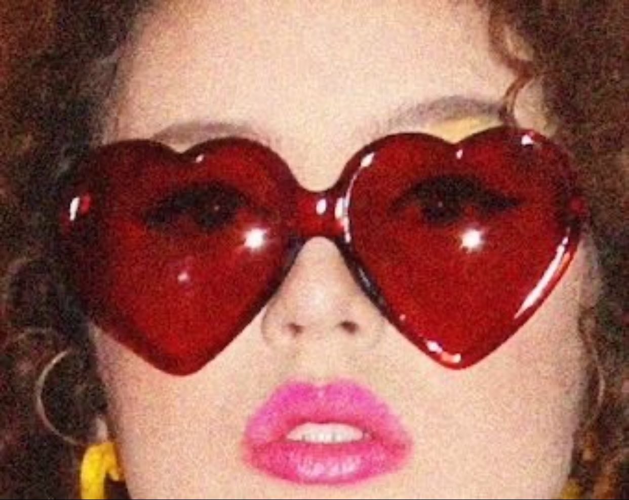 Heart glasses