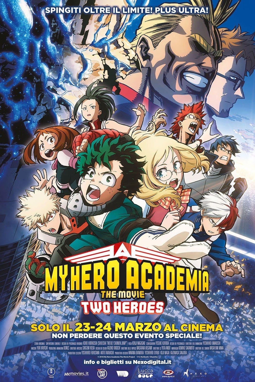 My Hero Academia: Dos héroes - 長崎健司 · 2018