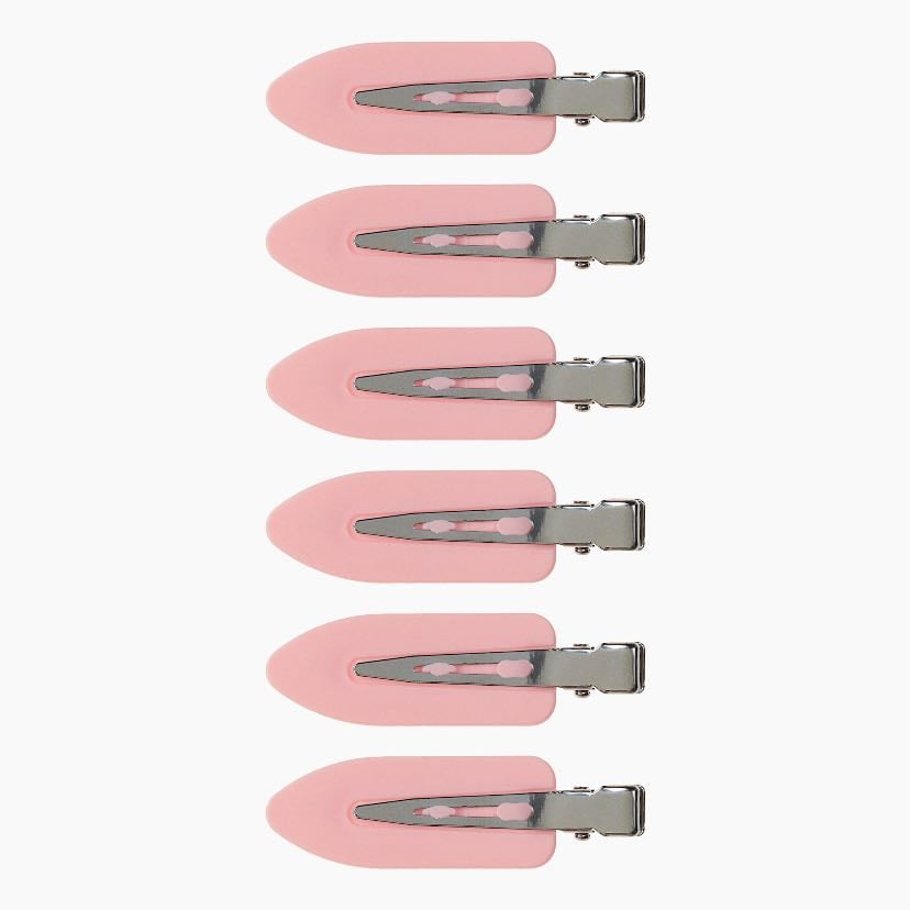 Pink clips