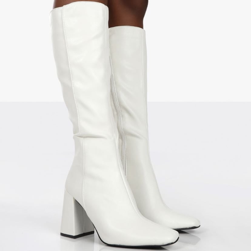 White boots