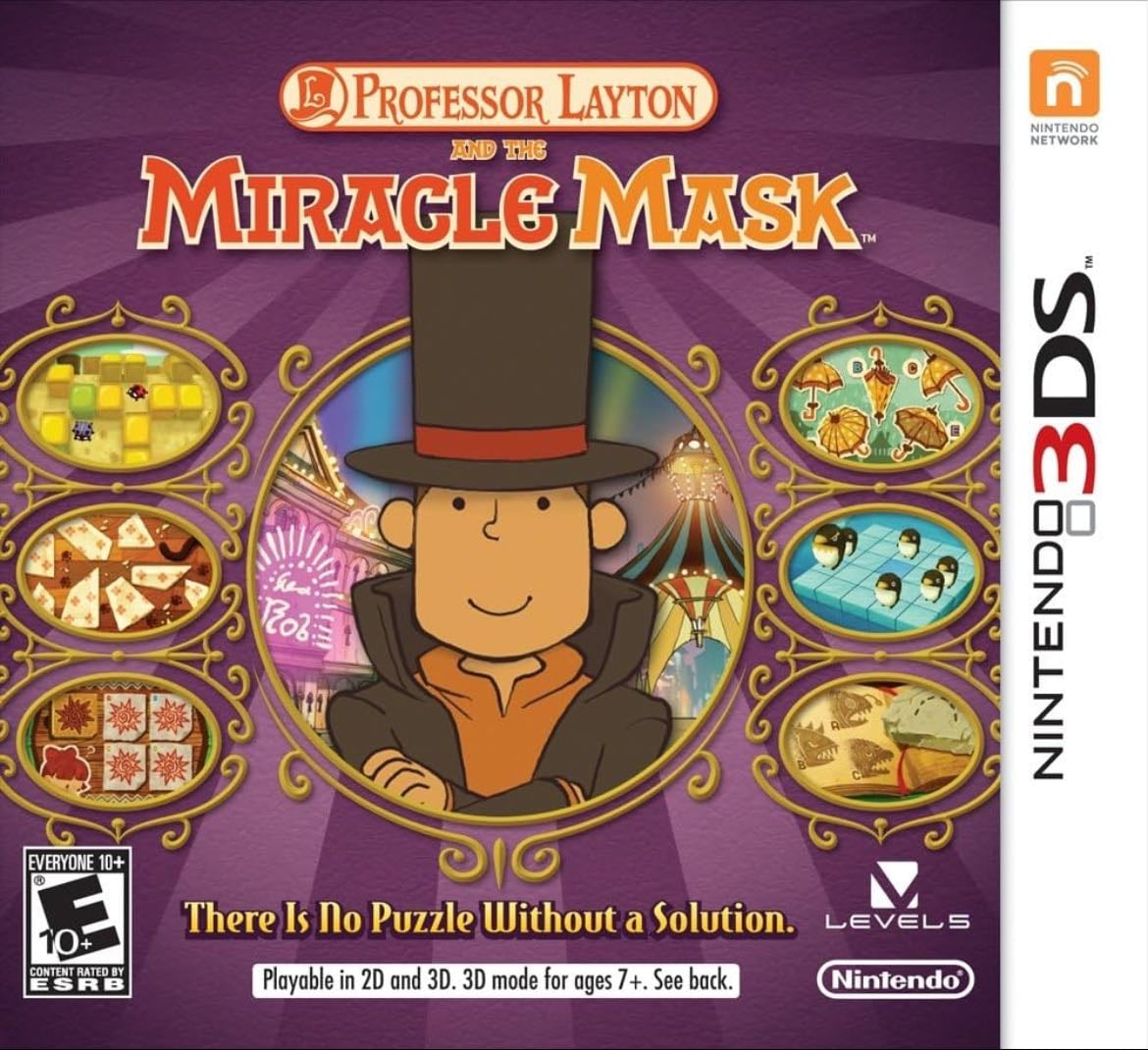 Professor Layton: Miracle Mask - 3DS