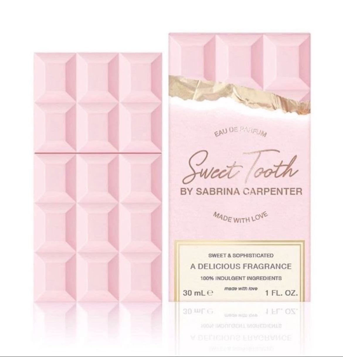 Sweet tooth by Sabrina carpenter - https://www.ulta.com/p/sweet-tooth-eau-de-parfum-pimprod2055111?sku=2646799