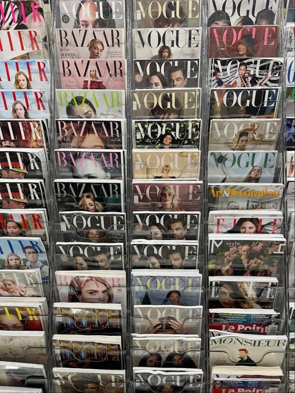 Vogue magazines
