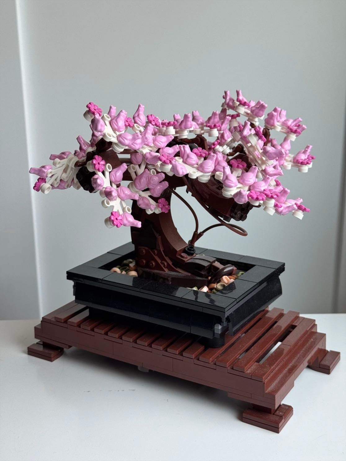 Bonsai tree - https://www.lego.com/en-us/product/bonsai-tree-10281