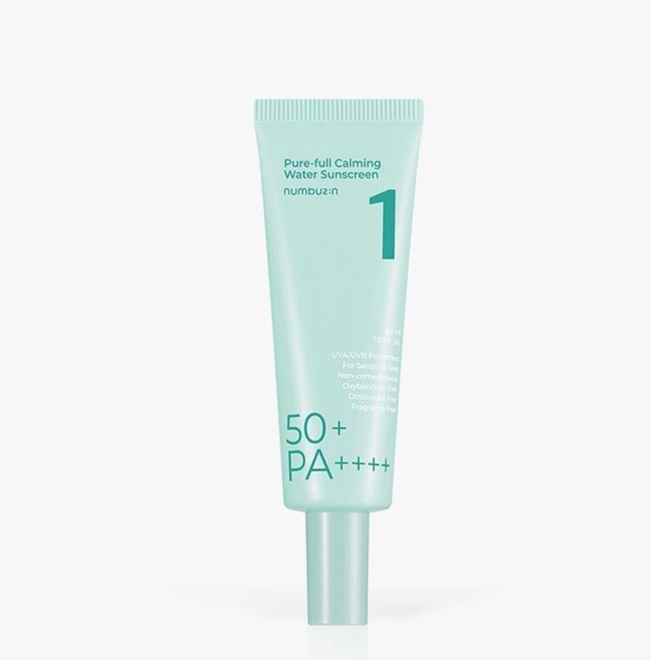 Pure-full calming water sunscreen - Numbuzin