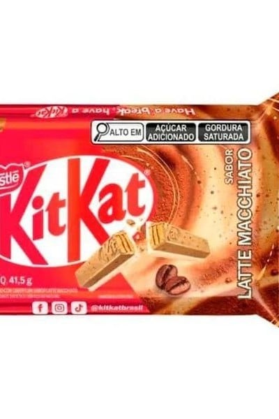 Barrita Chocolate Kitkat Nestle - Sabor Latte Macchiato