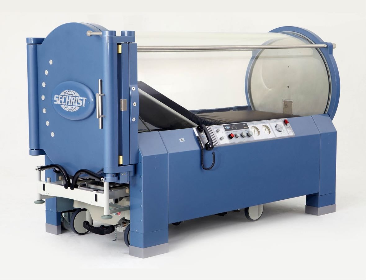 Sechrist Monoplace Hyperbaric Oxygen Chamber