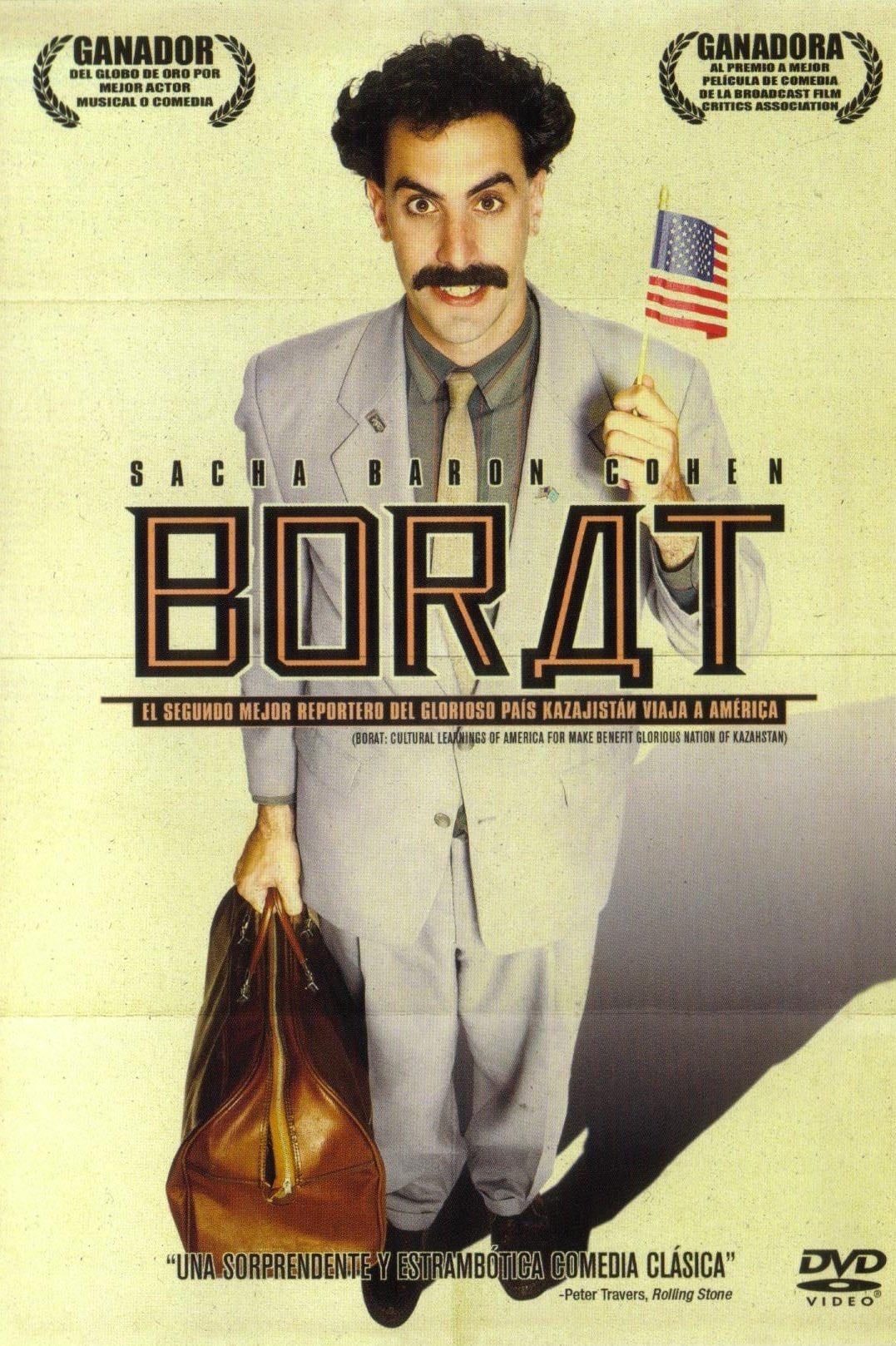 Borat: El segundo mejor reportero del glorioso país Kazajistán viaja a América - Larry Charles · 2006