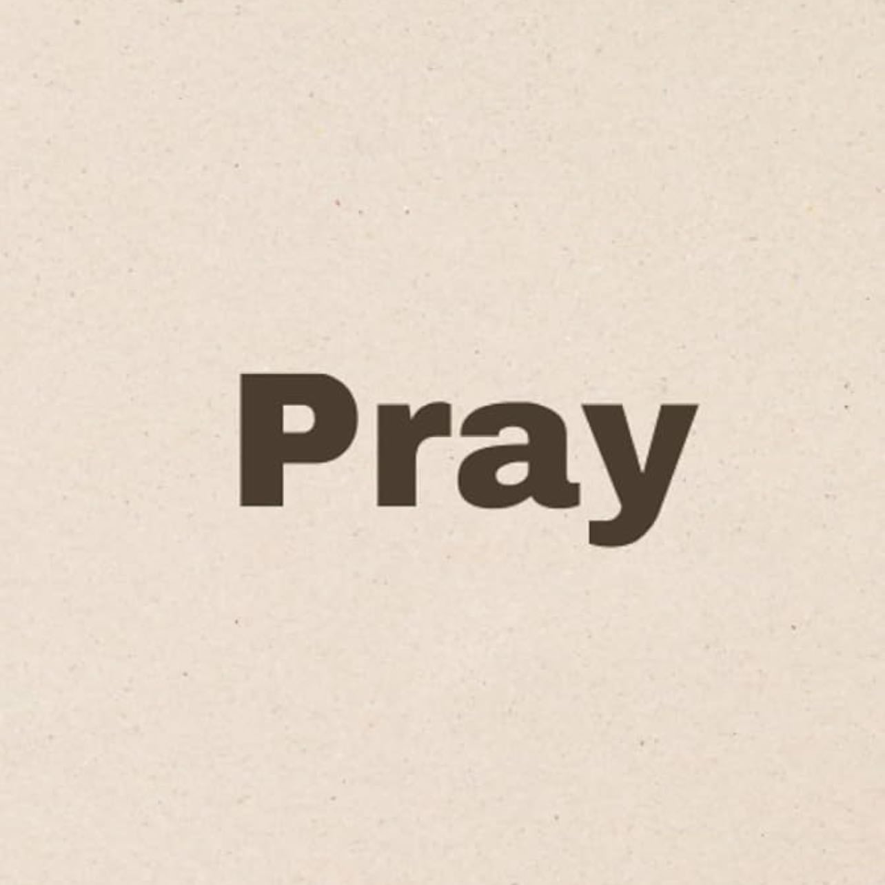 Pray - Ask God for guidance
