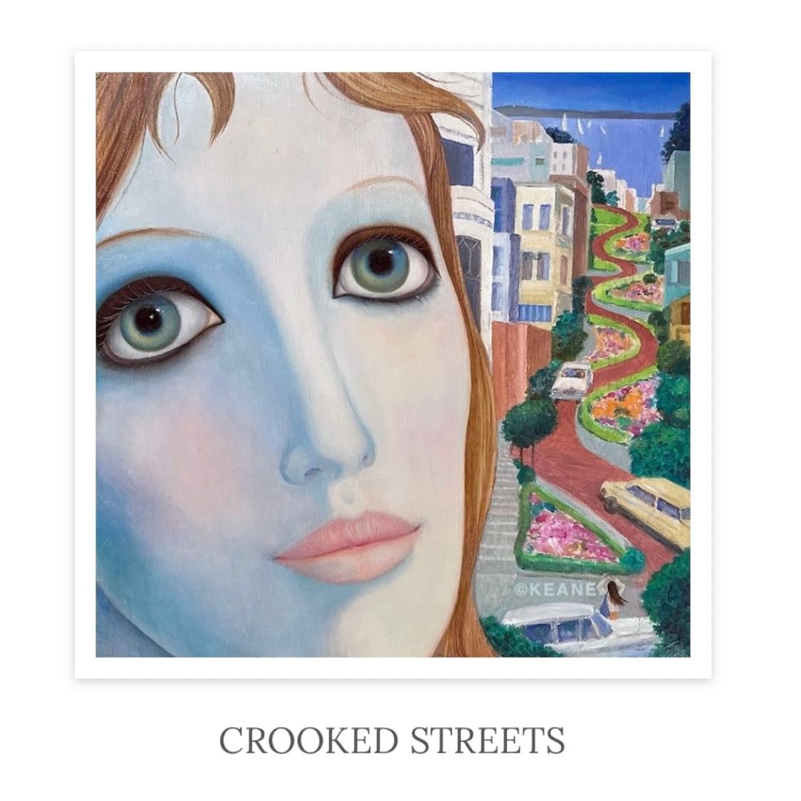 Crooked Streets - Margaret Keane