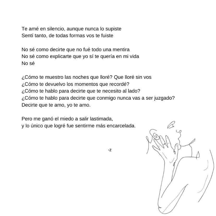 En silencio - #poemas #z