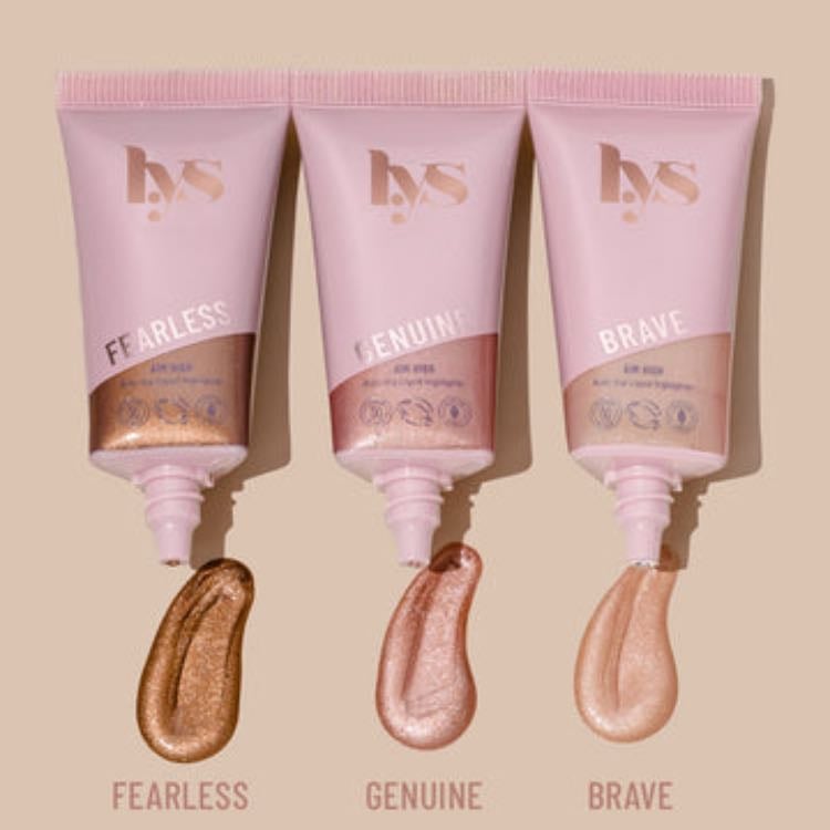 Aim High Multi-Use Liquid highlighter- lys beauty - 3 tonos