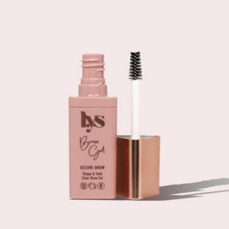 secure brow shape + hold clear brow gel - lys beauty