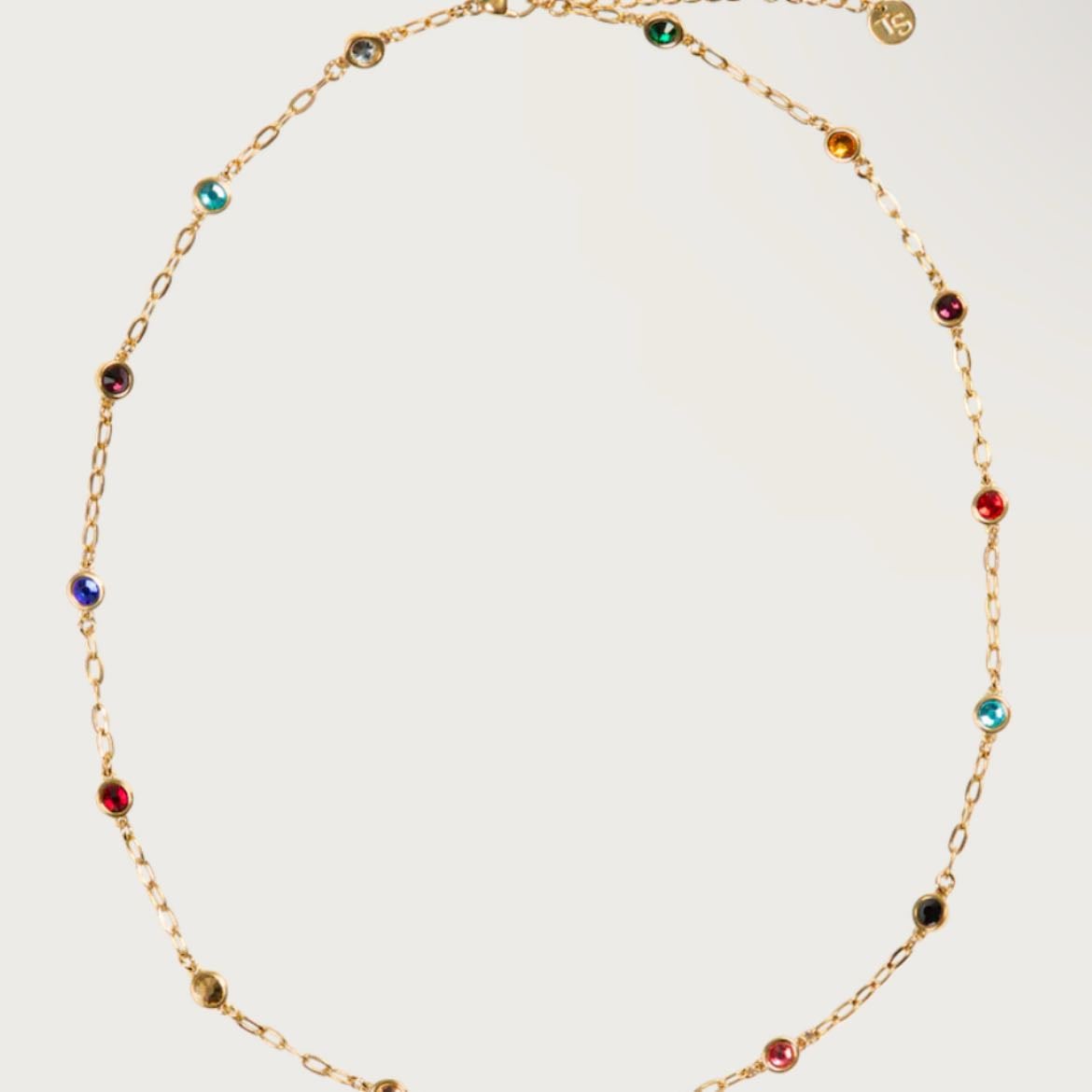 Bejeweled necklace