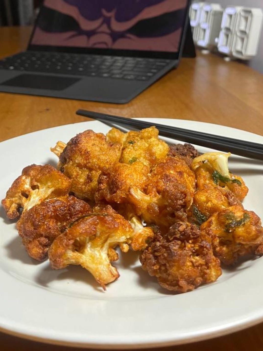 Cauliflower pakoras