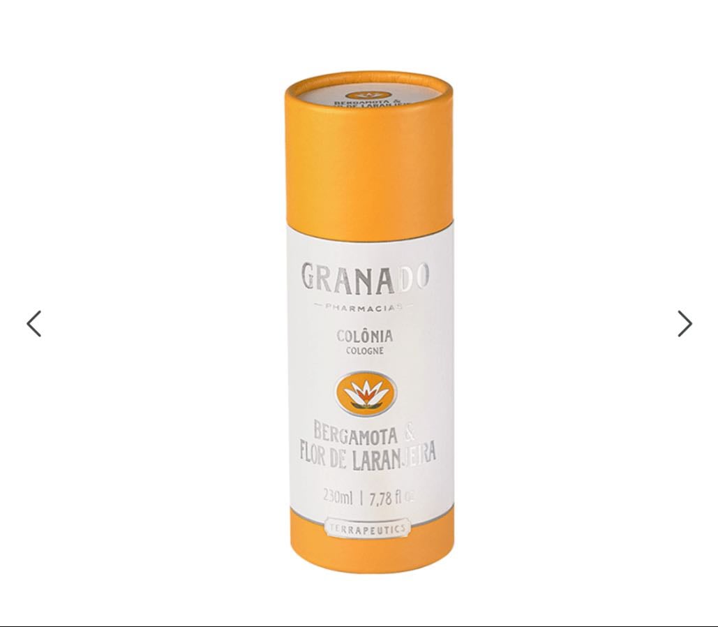 Colônia Bergamota & Flor De Laranjeira Granado Terrapeutics 230ml