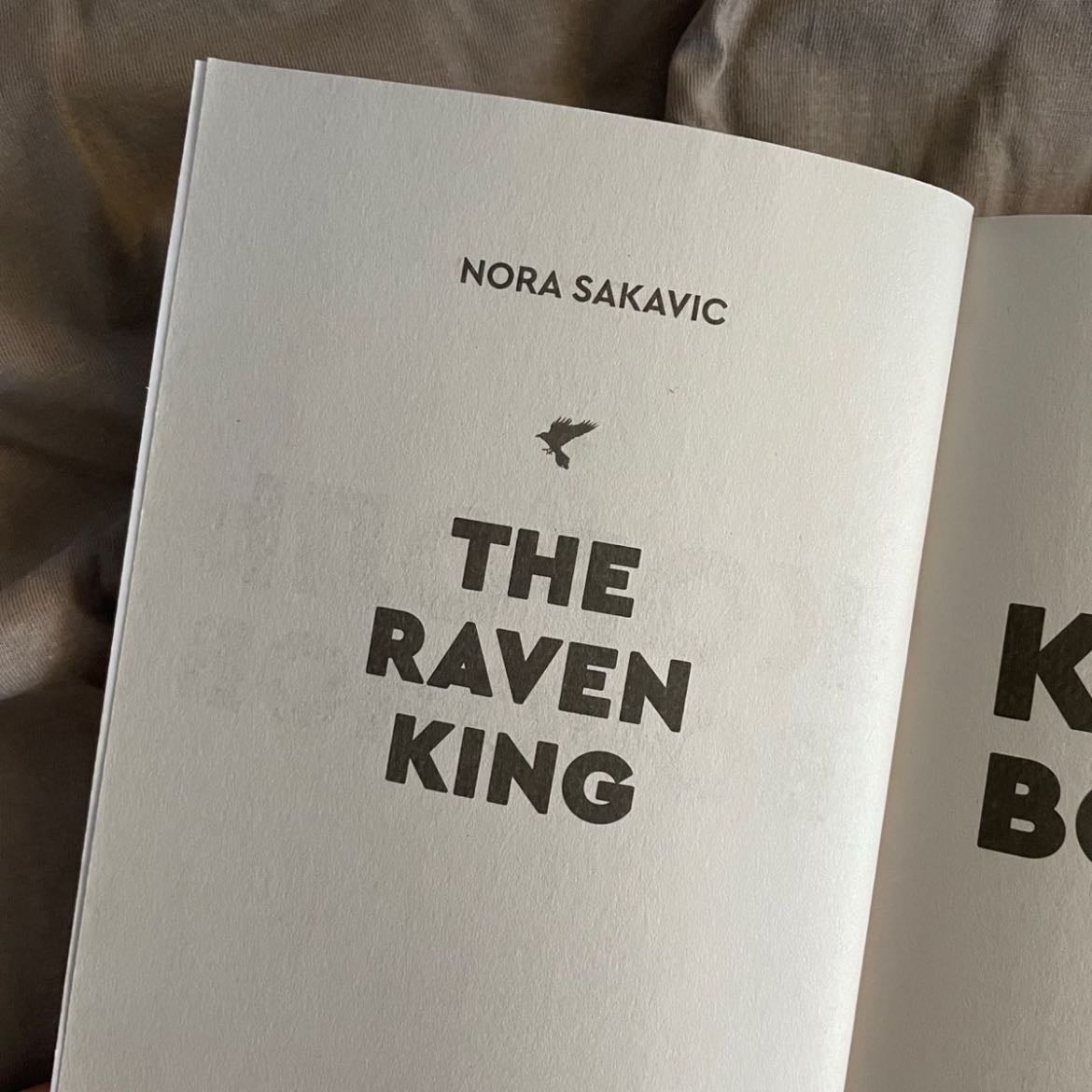 The Raven King - Nora Sakavic