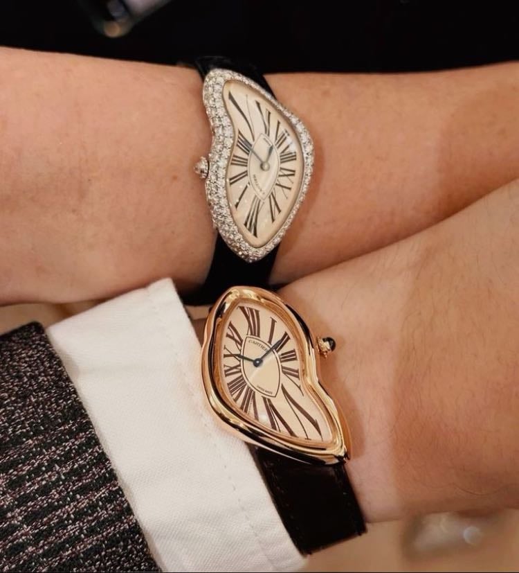 Cartier crash watch