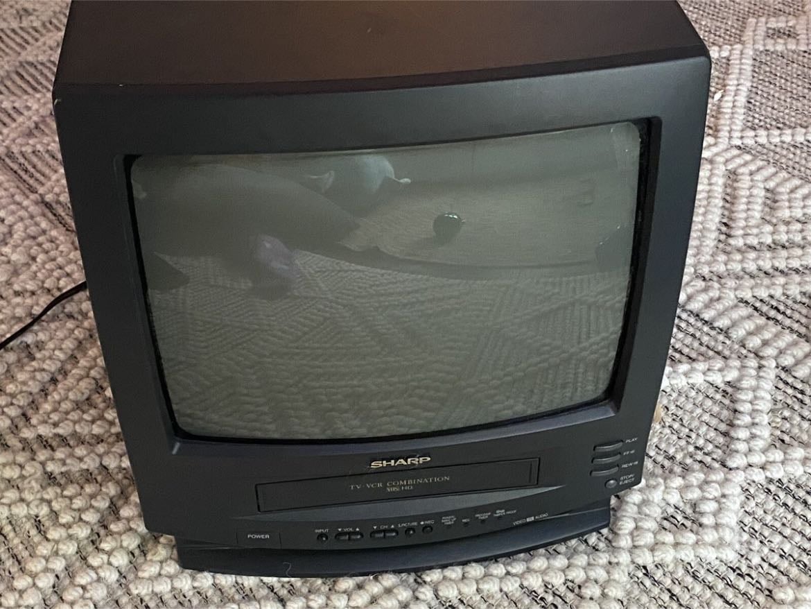 VHS player tv