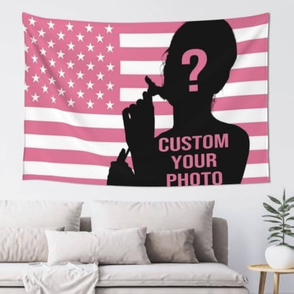 Custom flag tapestry