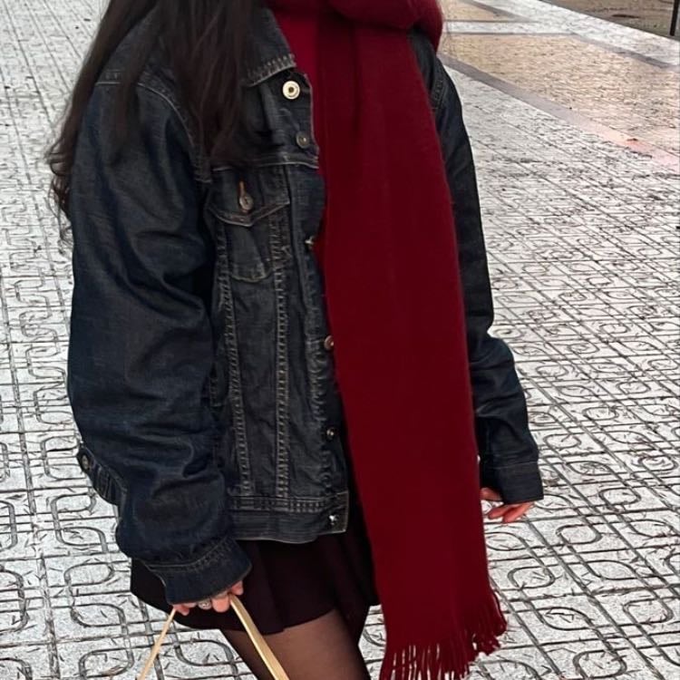 Bufanda roja 