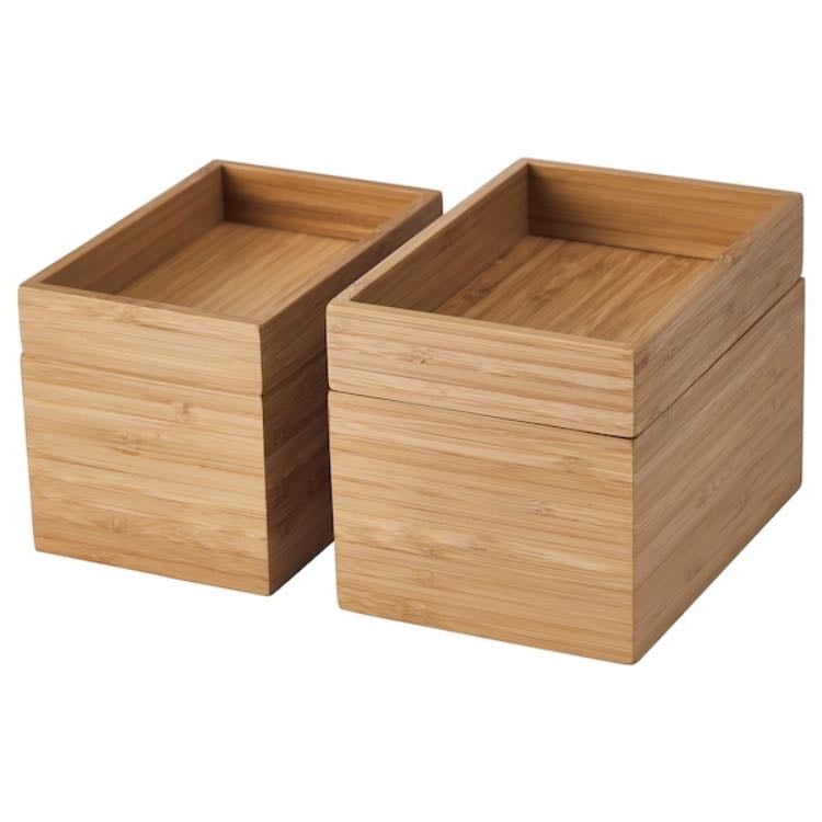 ikea cajas organizadoras - para baño, organizar maquillaje, accesorios, etc.