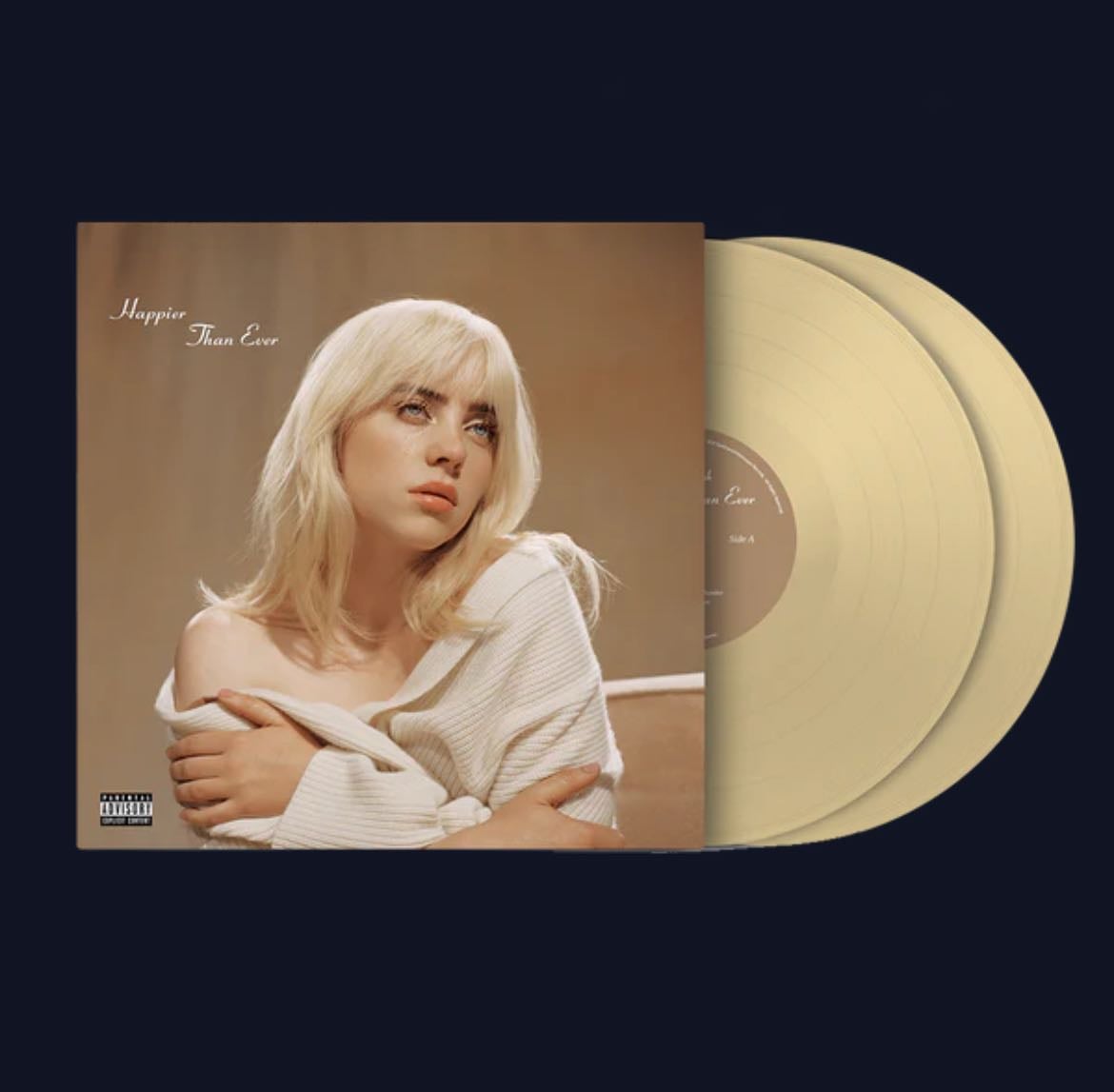 happier than ever - billie eilish, beige pressing