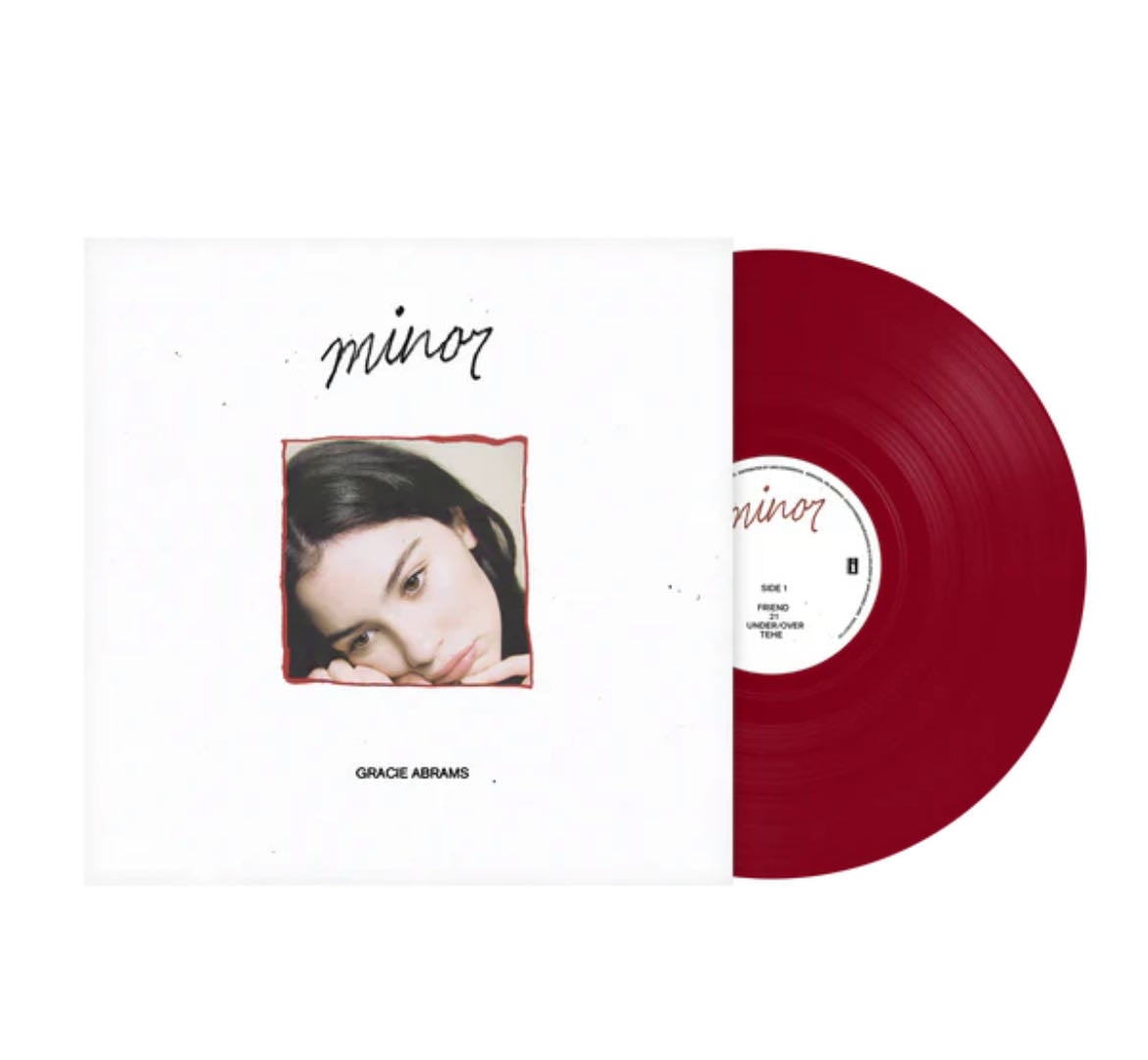 minor - gracie abrams, 5 year anniversary pressing