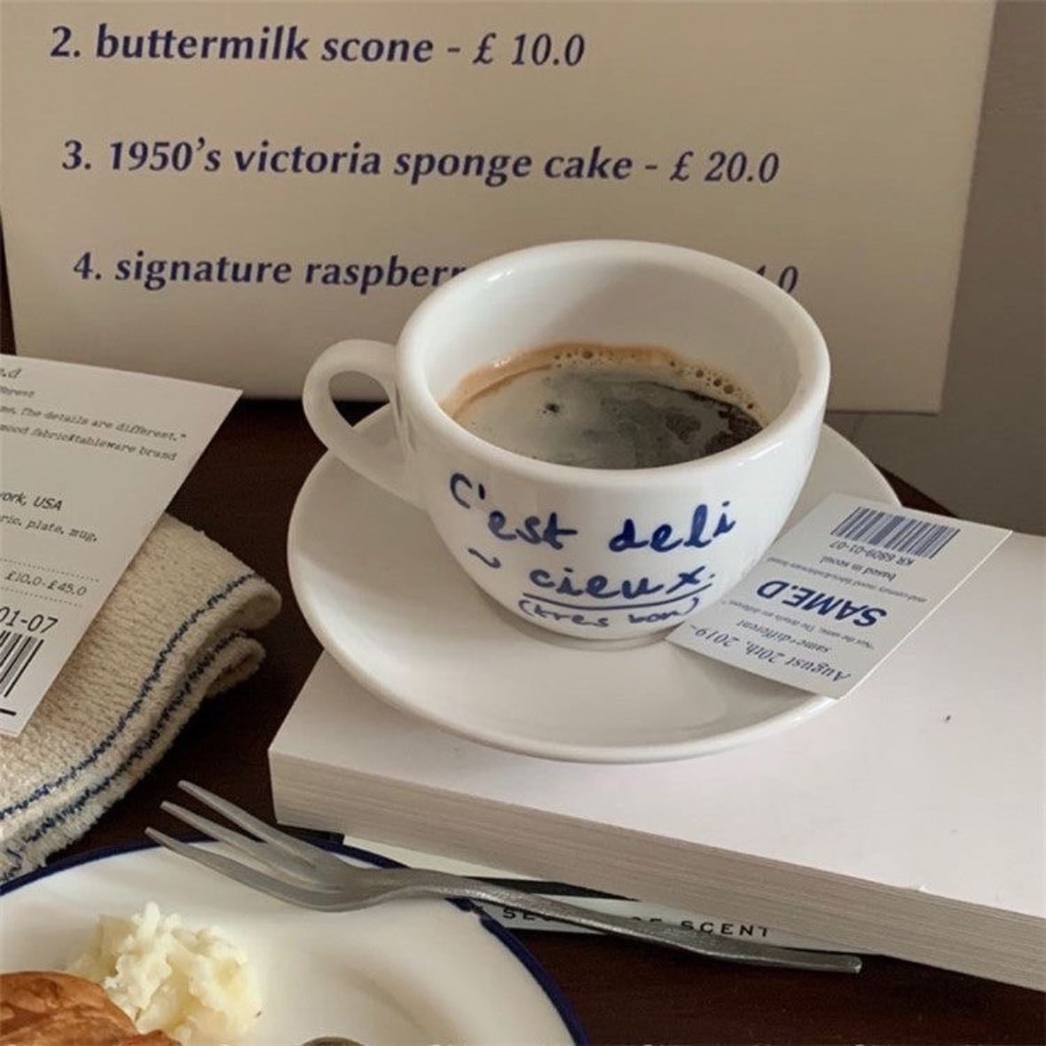 French Coffee Cup - Kanyon Shop