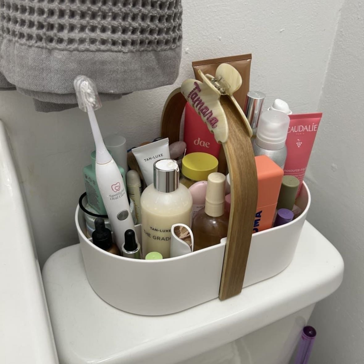 shower caddy - plastic is best! (no mold)