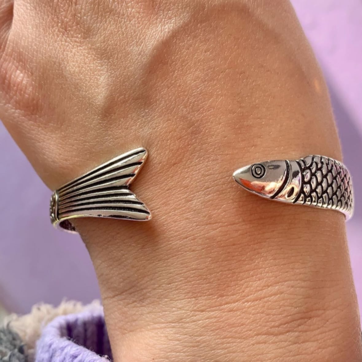 fish bangle - $7