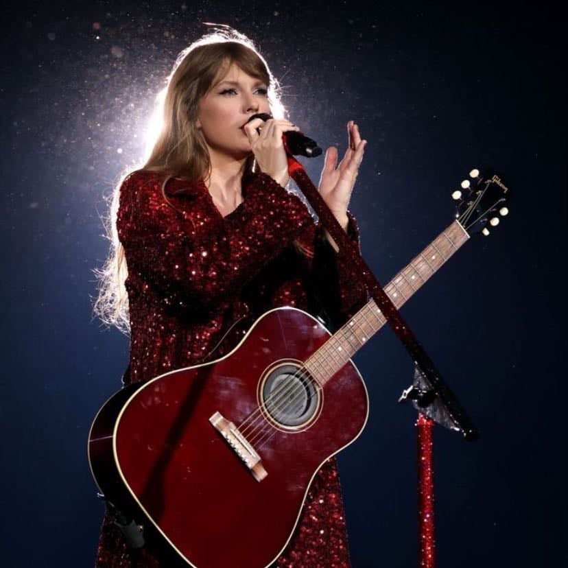 red & black duster