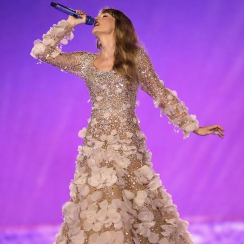 floral gown