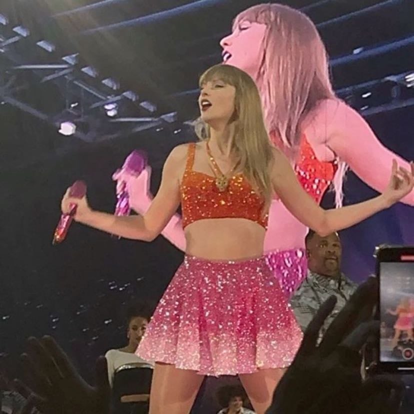 orange & pink set