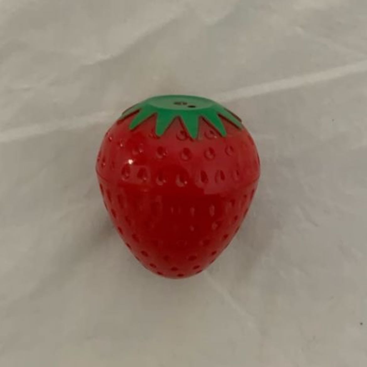 Strawberry lipstick