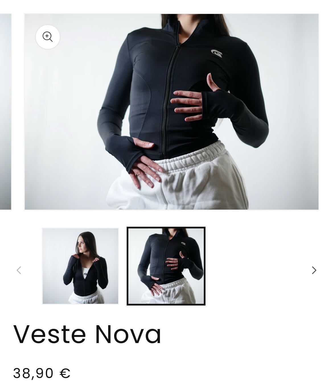 veste sport - gymns